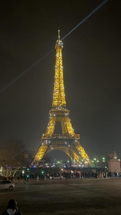 シャンパンフラッシュのエッフェル塔