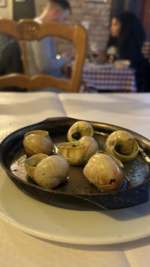 Le Vieux Bistrotのエスカルゴ