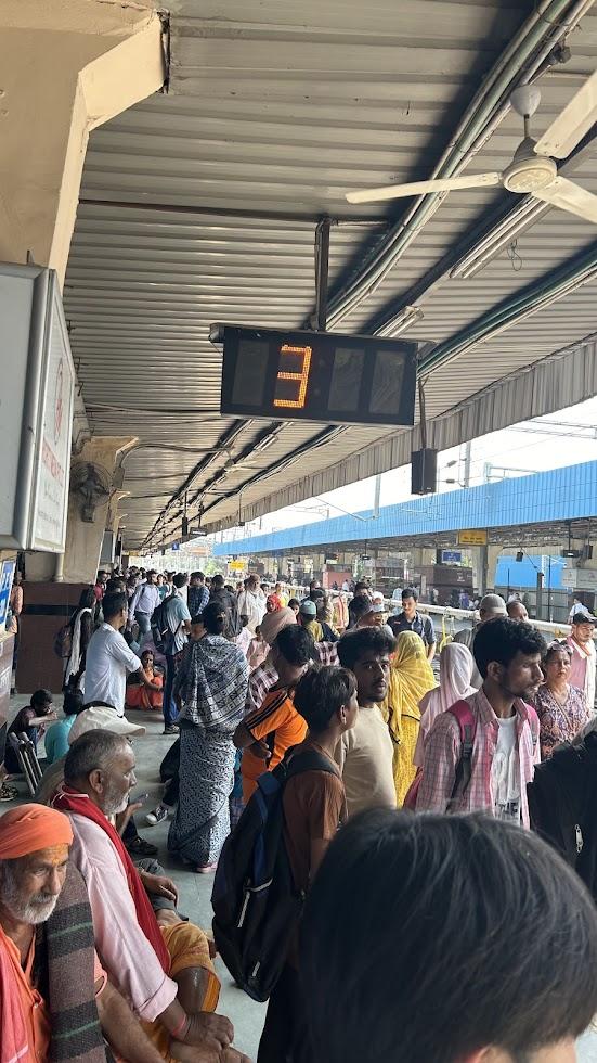 Indian Station Platform