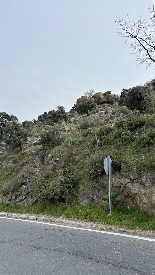 Rocks near Mirador del Valle