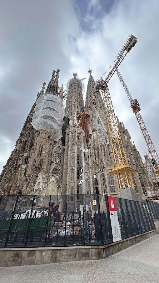Sagrada Familia under Construction