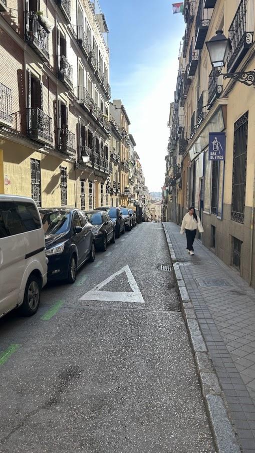 Streetscape of Madrid