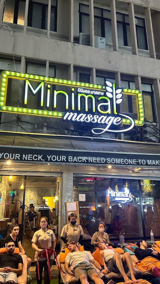 Appearance of Thai Massage Shop