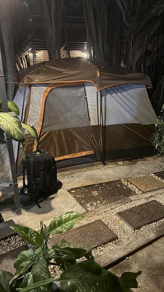 Do Dee Cafeのテント