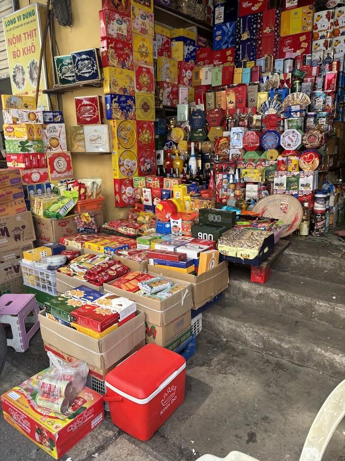 旧市街のお菓子屋さんの写真
