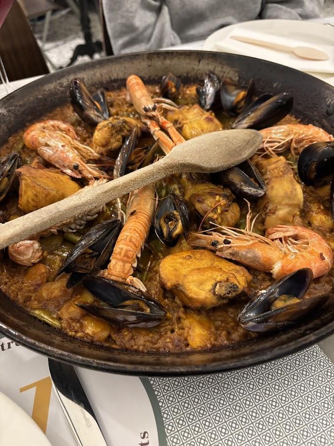 l’Arrosseria Xativa Sant Antoniのパエリア